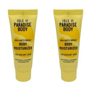 Isle of Paradise Brilliantly Bright Body Moisturizer - Set of 2 - 0.67 fl oz x 2